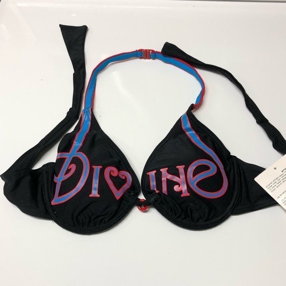 DIVINE Halter Bikini Top